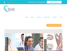 Tablet Screenshot of pacificmedicalcare.net